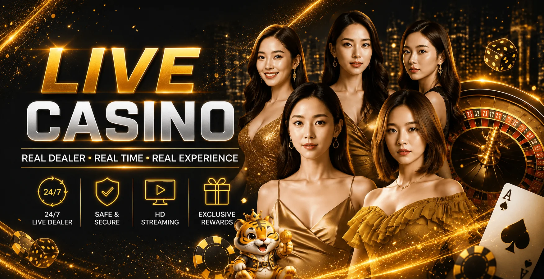 แบนเนอร์ KINGBABU คาสิโนสดแบบเรียลไทม์